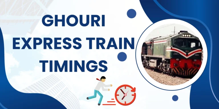 Ghouri Express Train Timings